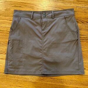 Prana Halle Grey Pocket Skort Built in
Shorts Size 6